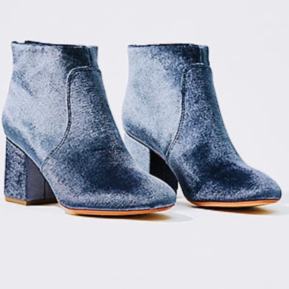 LOFT | Velvet Ankle Boot